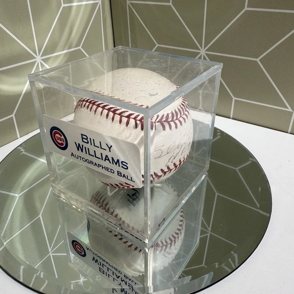 BILLY WILLIAMS SIGNED NATIONAL LEAGUE BASEBALL HOF CUBS - No‎ COA